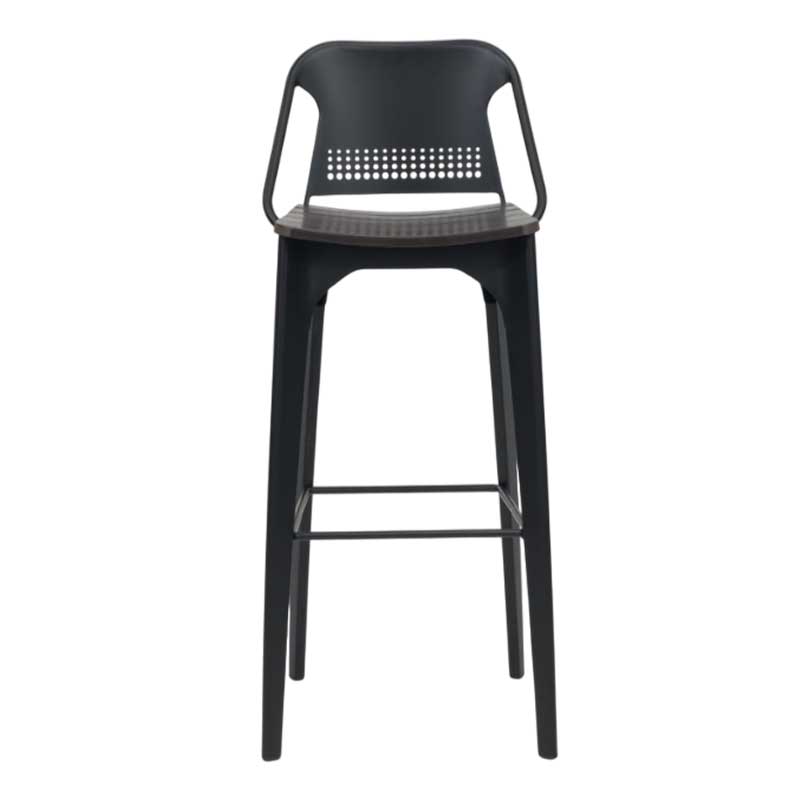 Teak Seat Bar Chair